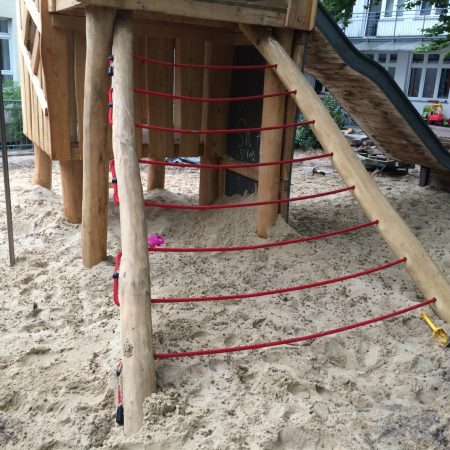 Seeräuberaufstieg/ Seilaufgang